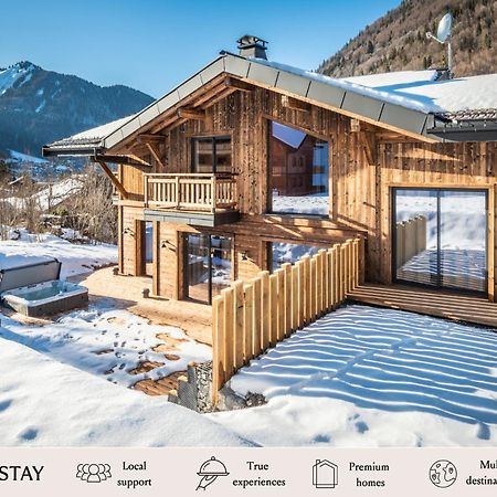 Chalet Azobe Morzine - By Emerald Stay 몽트리옹 외부 사진