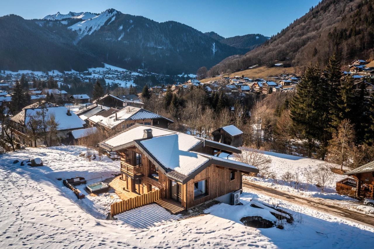 Chalet Azobe Morzine - By Emerald Stay 몽트리옹 외부 사진